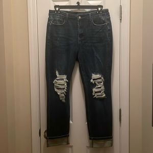 Judy Blue midrise Bf jeans size 13 / 31